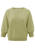 Lade das Bild in den Galerie-Viewer, Sweater with round neck and half long raglan sleeves
