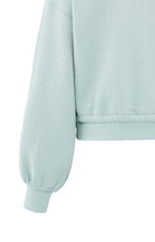 Lade das Bild in den Galerie-Viewer, Ribbed jersey cardigan with cords
